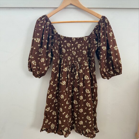Christy Dawn Diana Dress in Russet Floral Bouquet - Picture 3 of 5